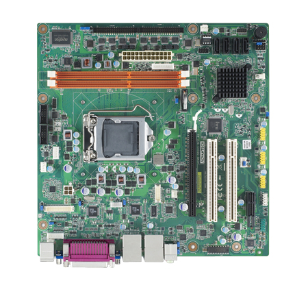CIRCUIT BOARD, MicroATX with VGA/LVDS 10 COM/10 USB/DUAL LAN